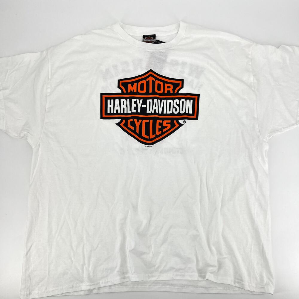 Harley Davidson Oconomowoc WI Double Graphic T Shirt Size 3XL NEW